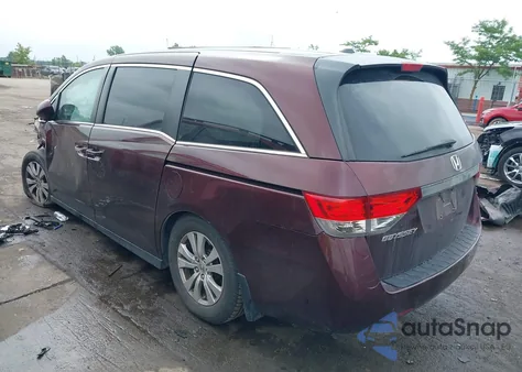 2014 Honda Odyssey Ex-L z USA, uszkodzony, nr VIN 5FNRL5H62EB013541